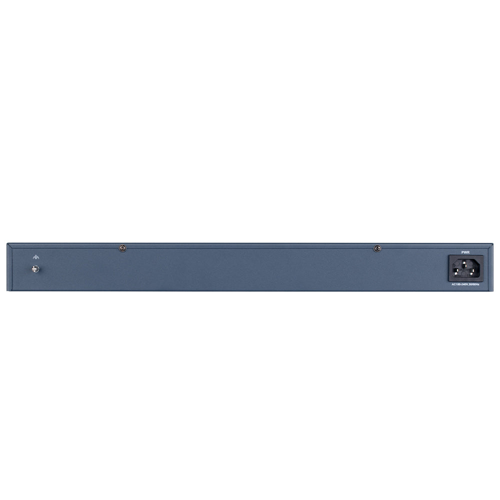 سويتش هيكفيجن 24 منفذ 10/100/1000 ميجابت في الثانية PoE + منفذين (SFP) 10/100/1000 ميجابت في الثانية فايبر اوبتكال 225 وات DS-3E0526P-E/M Unmanaged Rackmount