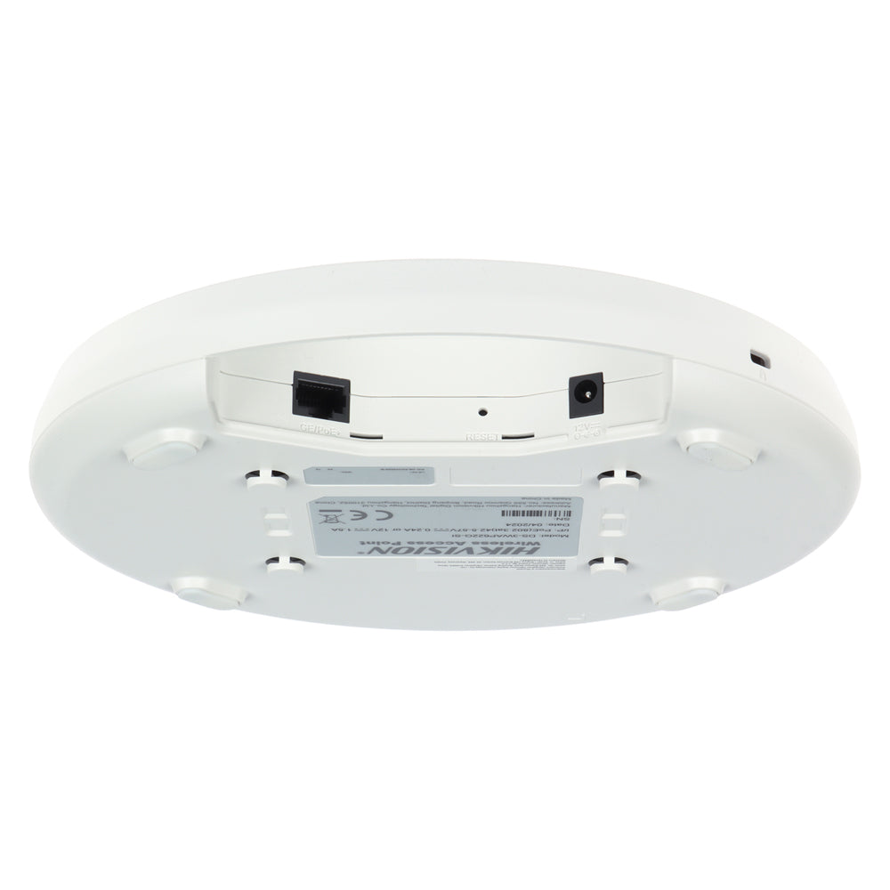 Hikvision DS-3WAP622G-SI Wi-Fi 6 Ceiling Mount Access Point 1 Port 1800Mbps