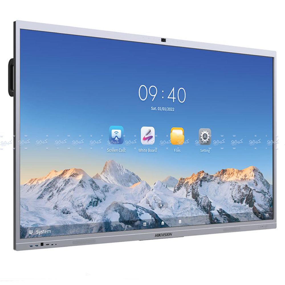 شاشة تفاعلية سمارت هيكفيجن 75 بوصة DS-D5C75RB/B 4K