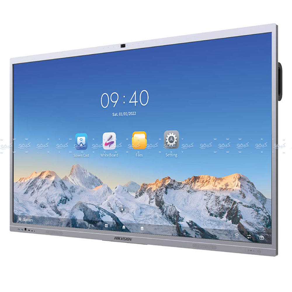 شاشة تفاعلية سمارت هيكفيجن 75 بوصة DS-D5C75RB/B 4K