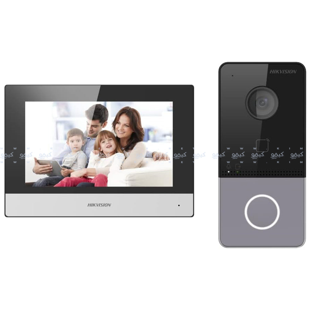 انتركم للاتصال الداخلي عبر الفيديو IP هيكفيجن DS-KIS603-P(C)