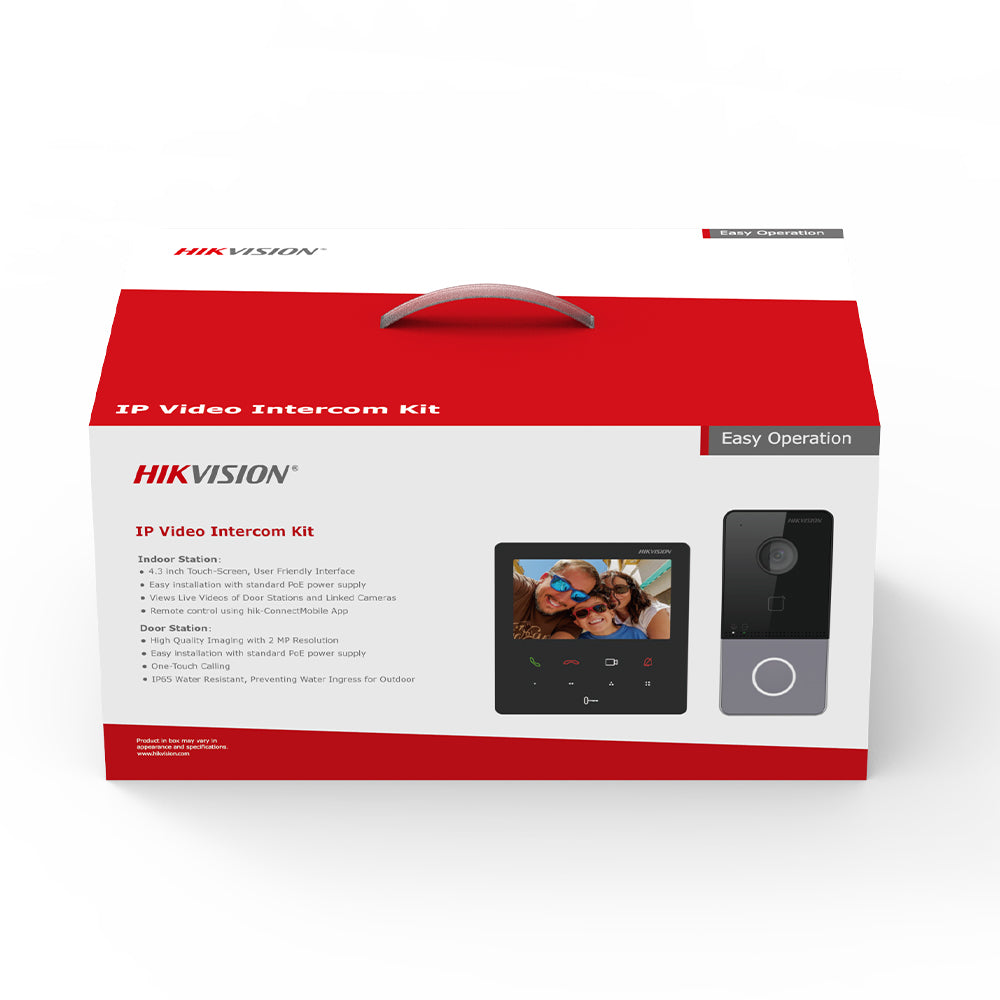 انتركم للاتصال الداخلي عبر الفيديو IP هيكفيجن DS-KIS606-P