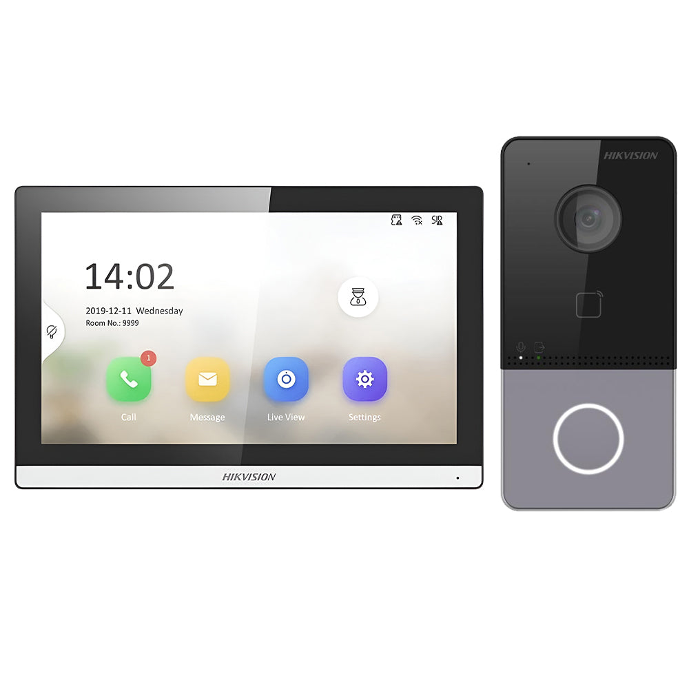 انتركم للاتصال الداخلي عبر الفيديو IP هيكفيجن DS-KIS607-S