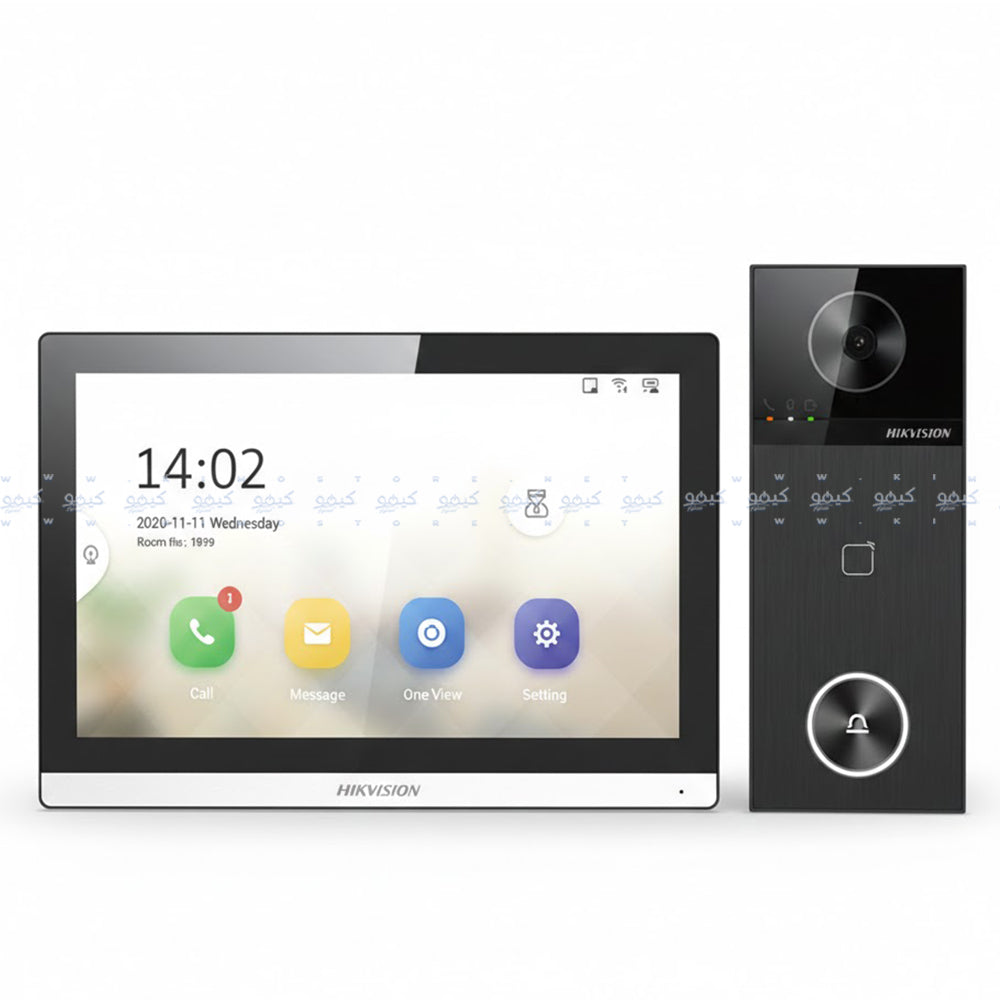 انتركم للاتصال الداخلي عبر الفيديو IP هيكفيجن DS-KIS610-P