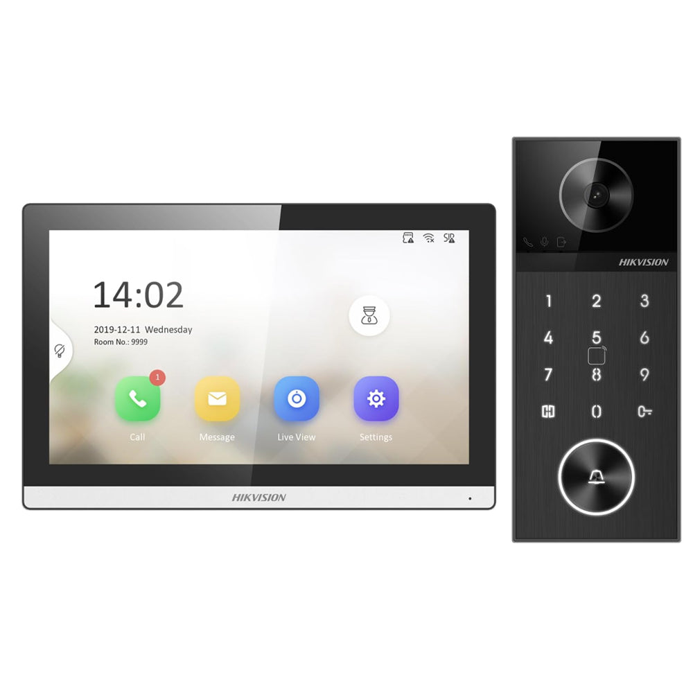 انتركم للاتصال الداخلي عبر الفيديو IP هيكفيجن DS-KIS612-P