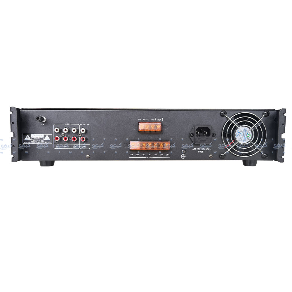مضخم صوت انالوج هيكفيجن 240 وات DS-QAE0A240G1-VB6 6-Zone
