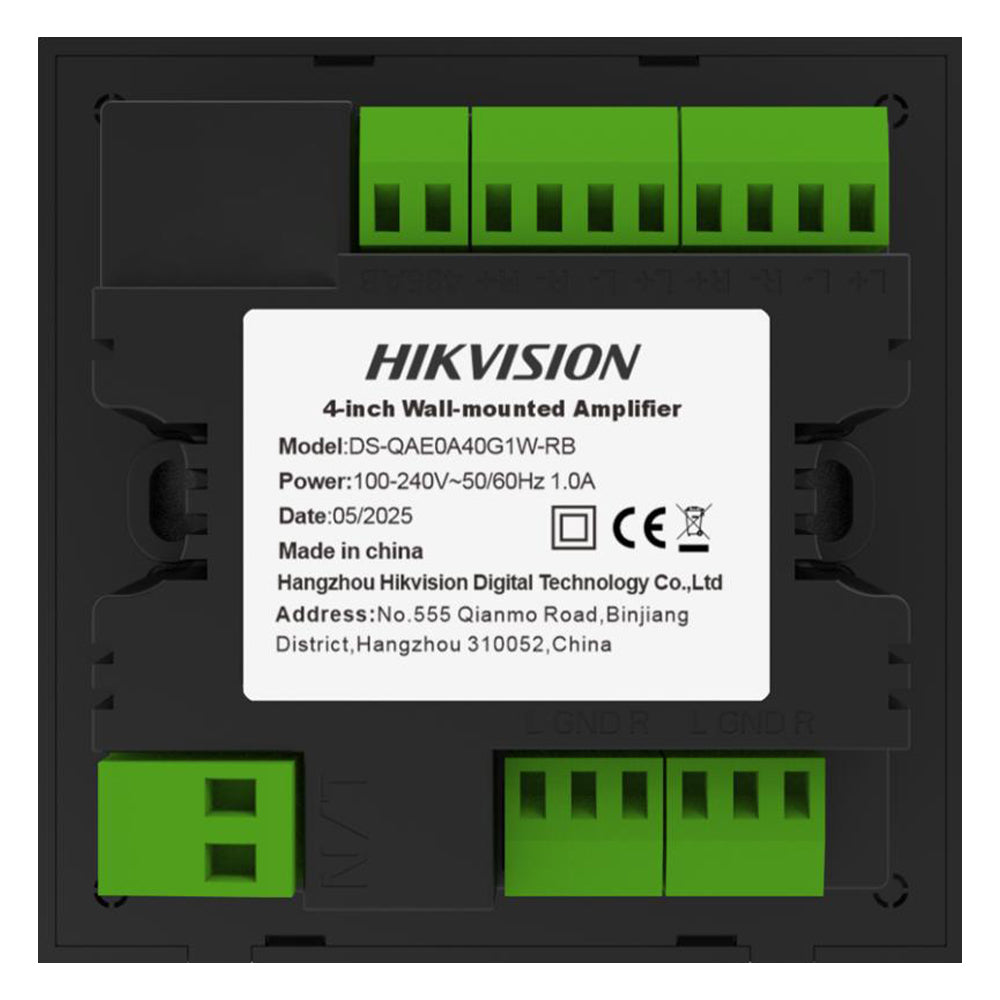 Hikvision DS-QAE0A40G1W-RB Mixer Amplifier 40W