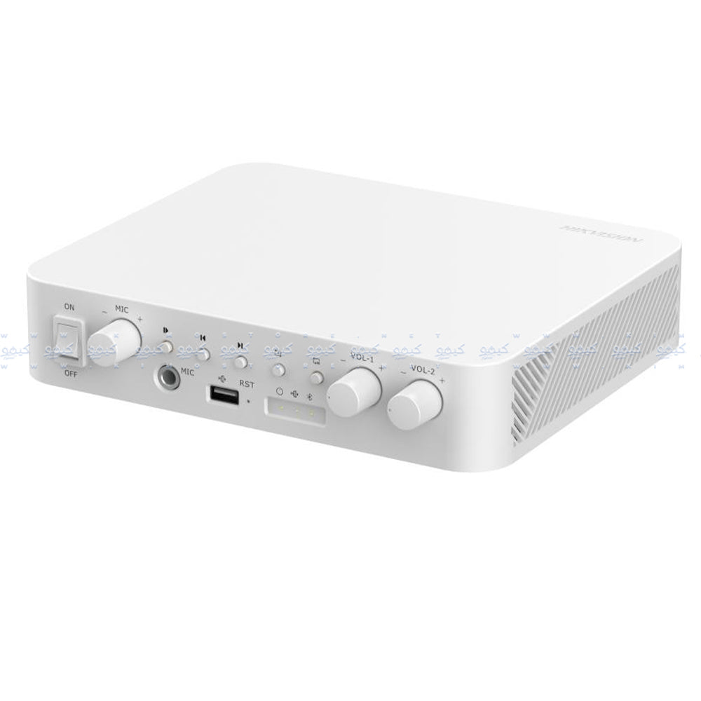 مضخم صوت هيكفيجن مدخلين نت ووك 80 وات DS-QAE1A80G1-VB - أبيض