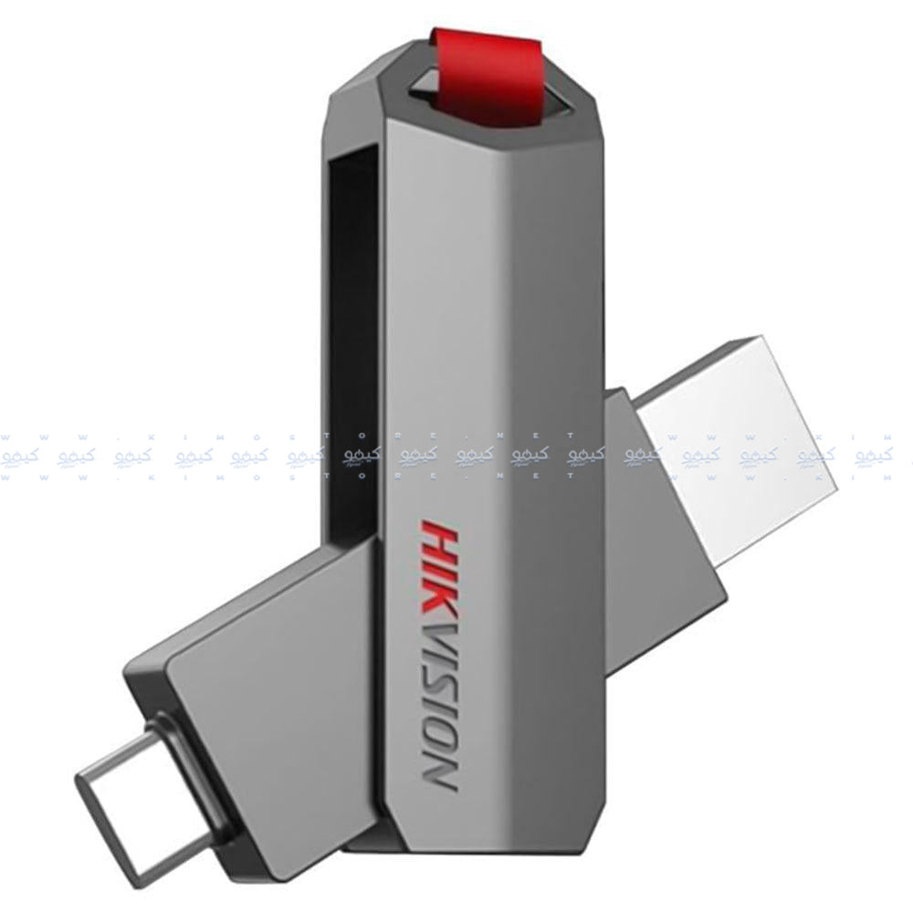 فلاش ميموري هيكفيجن 128 جيجابايت E304C Type-C & USB 3.2
