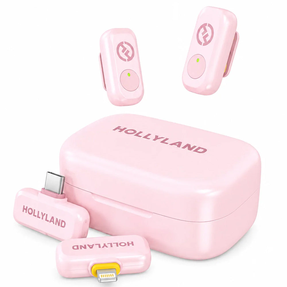 Hollyland LARK A1 2in1 2.4GHz Dual Channel Wireless Microphone System