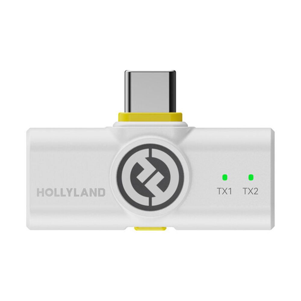 Hollyland LARK M2 3in1 2.4GHz Dual Channel Wireless Lavalier Microphone System