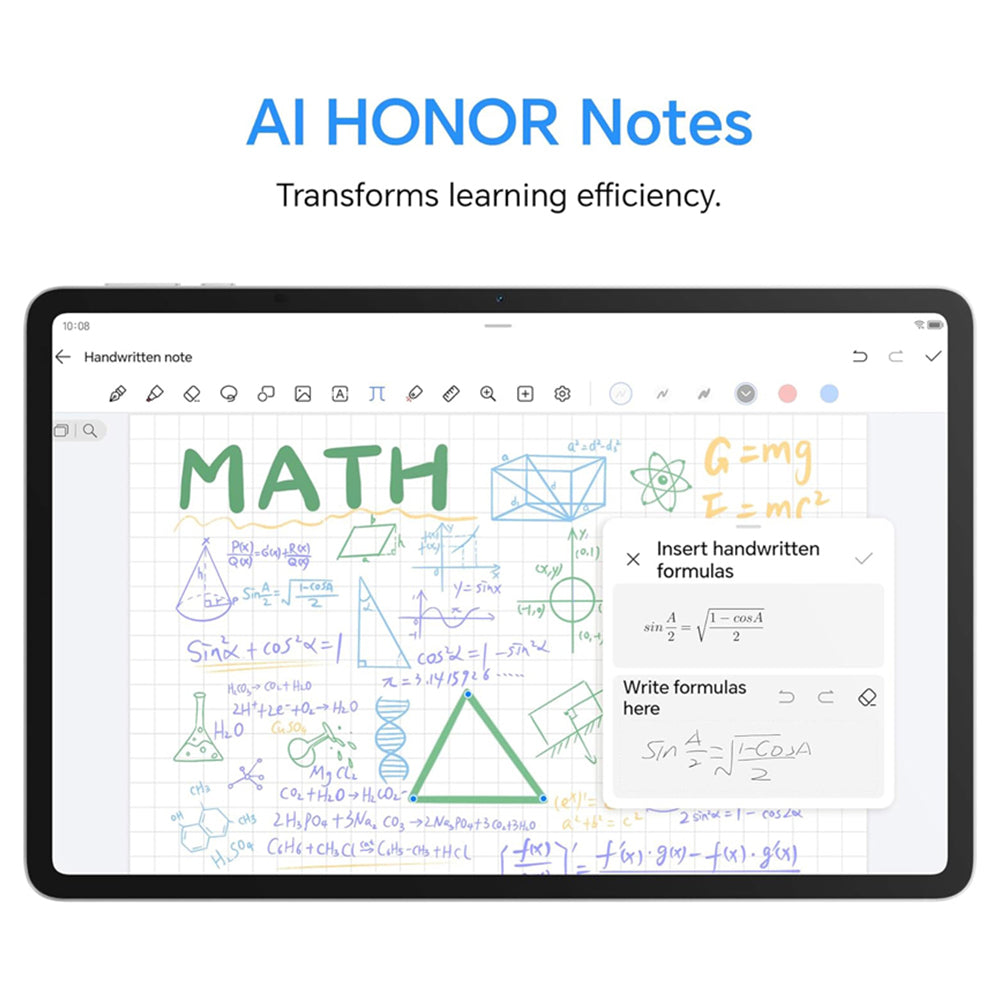 Honor Pad 10 (256GB / 8GB Ram / 12.1 Inch) With Smart Bluetooth Keyboard - Gray