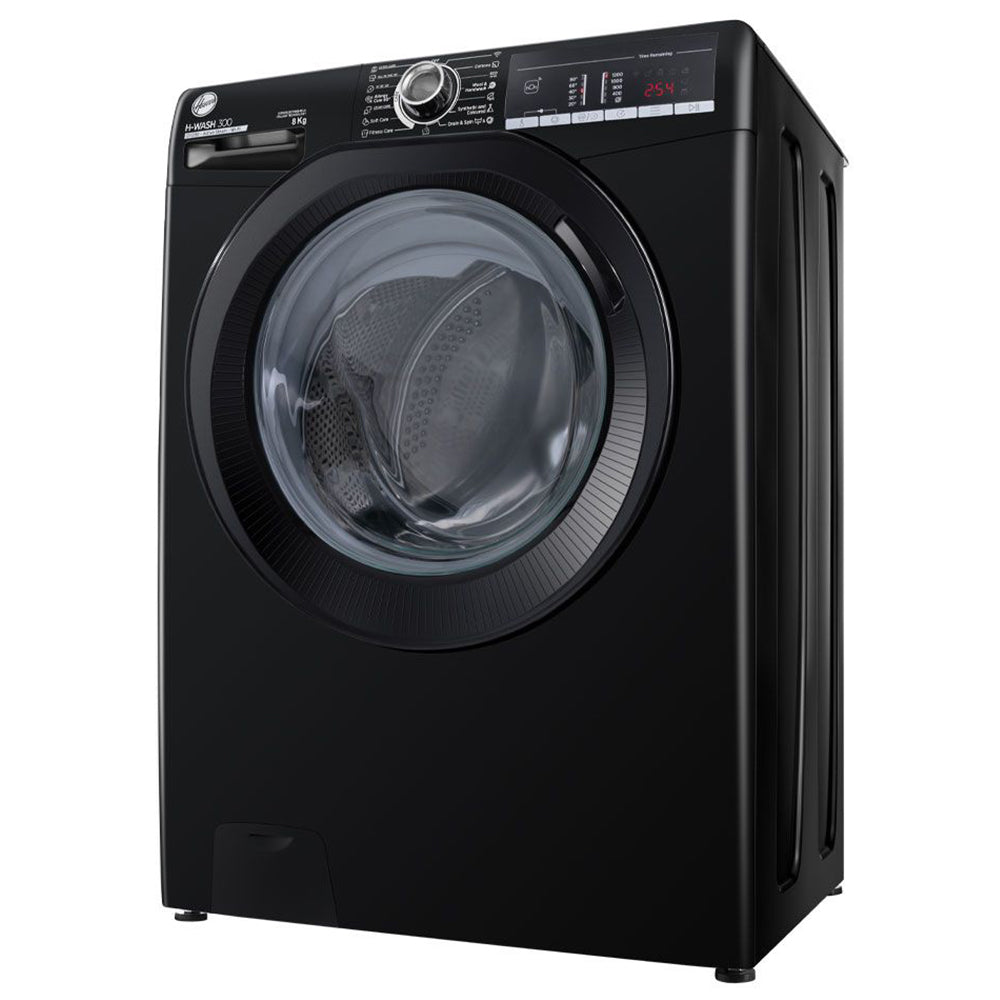 Hoover Front Load Fully Automatic Washing Machine H3WOS283TABB4ELA 8Kg - Black