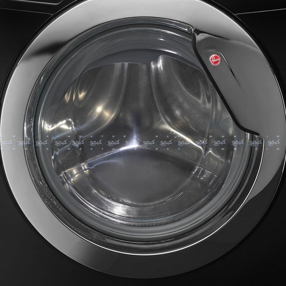 غسالة ملابس هوفر فول أتوماتيك تحميل أمامي 7 كجم H3WS173DC3B-ELA - اسود