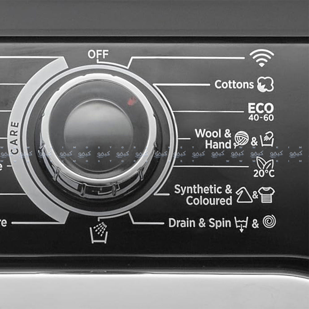 غسالة ملابس هوفر فول أتوماتيك تحميل أمامي 7 كجم H3WS173DC3B-ELA - اسود