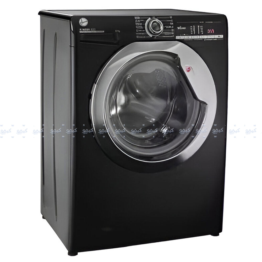 Hoover Front Load Fully Automatic Washing Machine H3WS383TAC3B-ELA 8Kg - Black