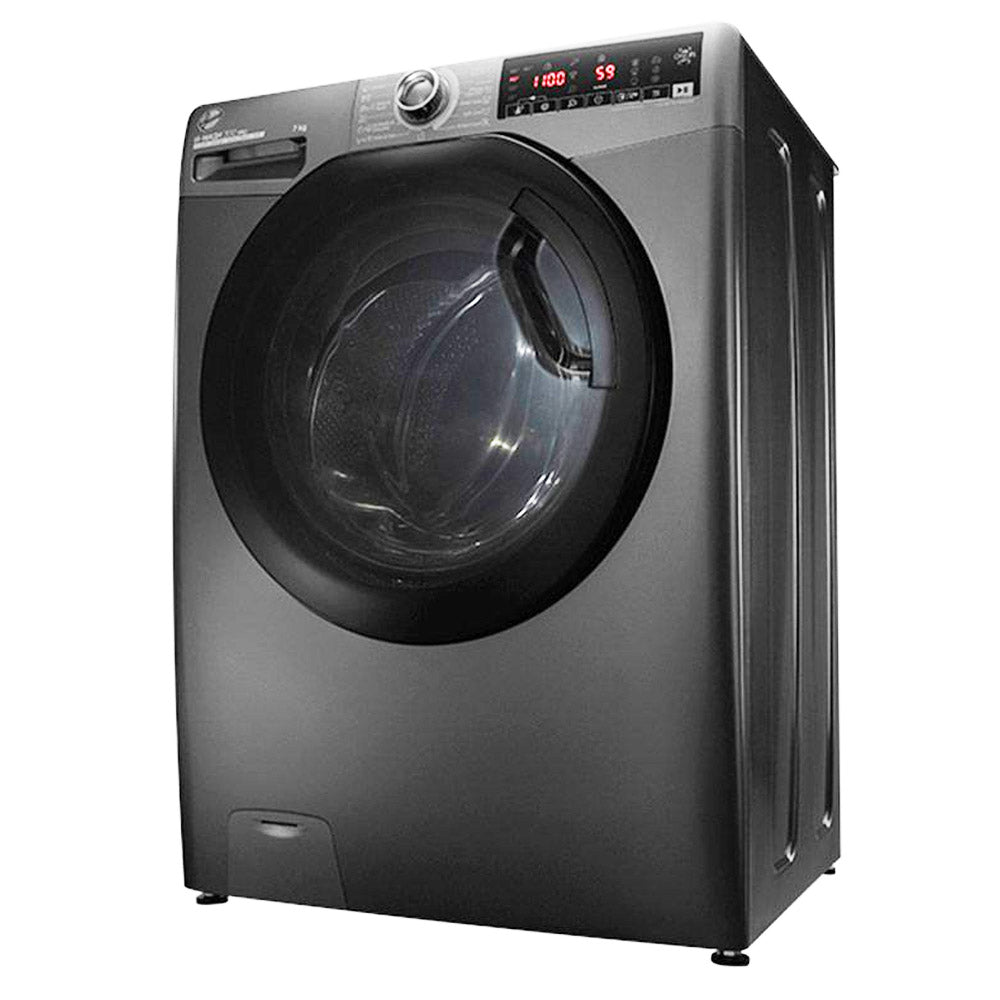Hoover Front Load Fully Automatic Washing Machine Inverter H3WS17TMF3R-ELA 7Kg - Silver