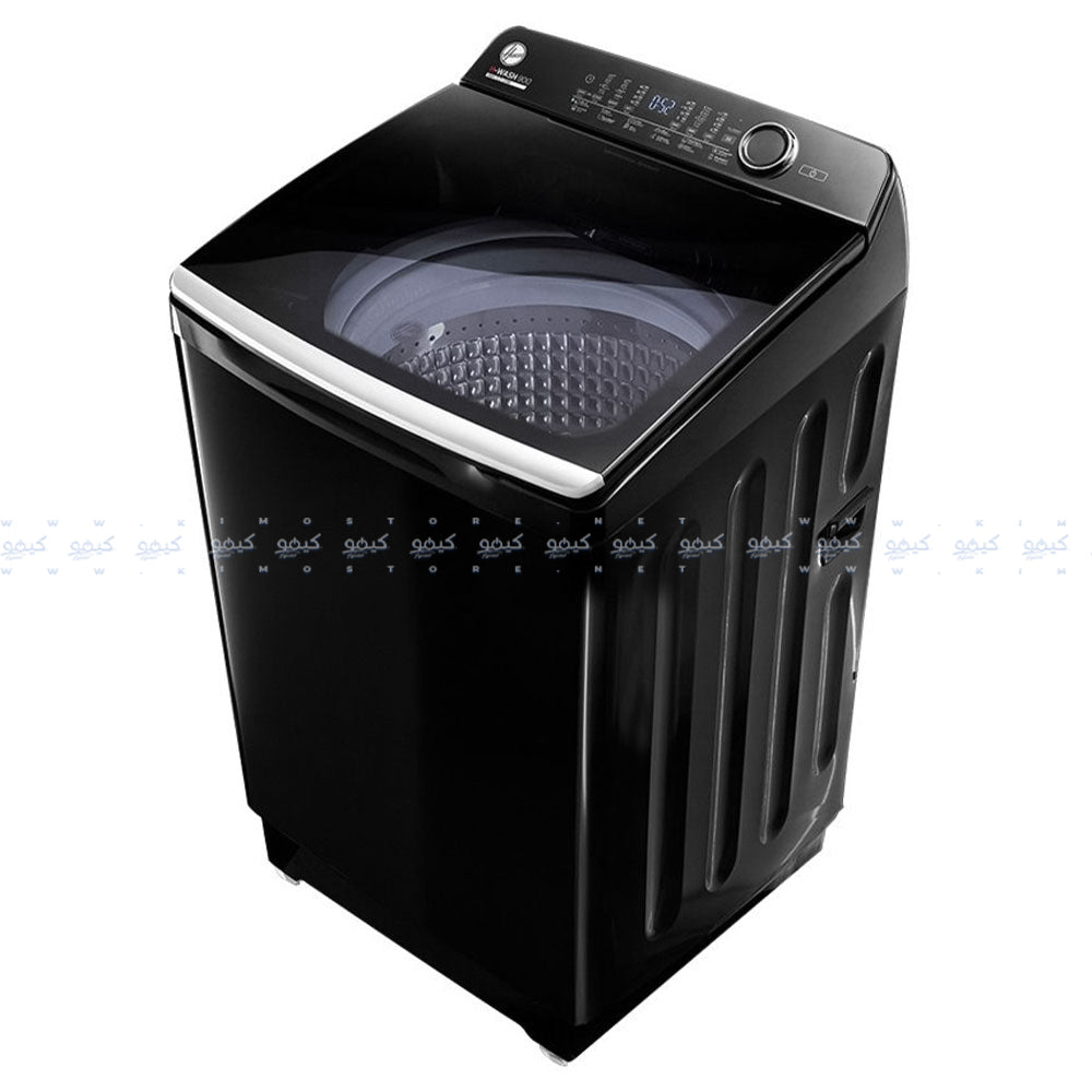 Hoover Top Load Automatic Washing Machine DDM Inverter Pump HWH-TLD12DBK 12Kg - Black