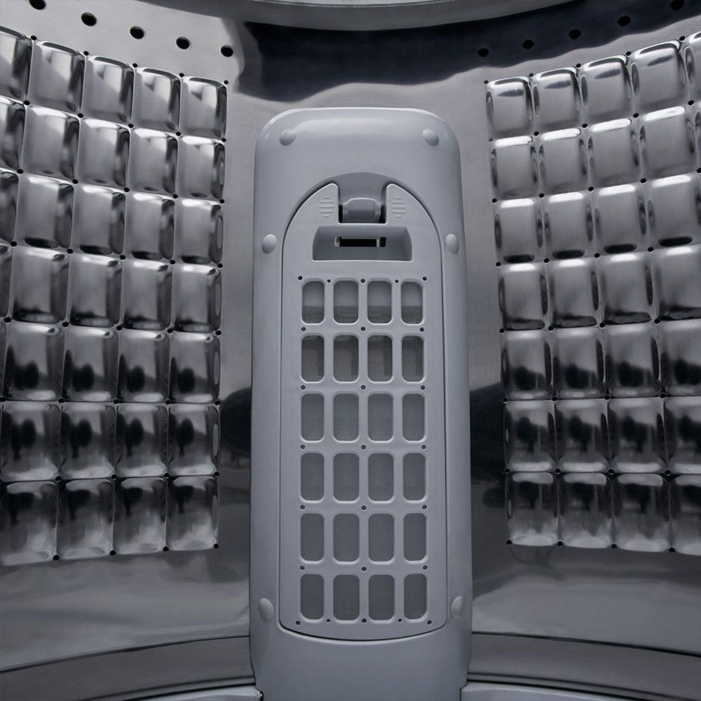 غسالة ملابس هوفر اوتوماتيك بطلمبة تحميل علوي 12 كجم HWH-TLN12DSL - سيلفر