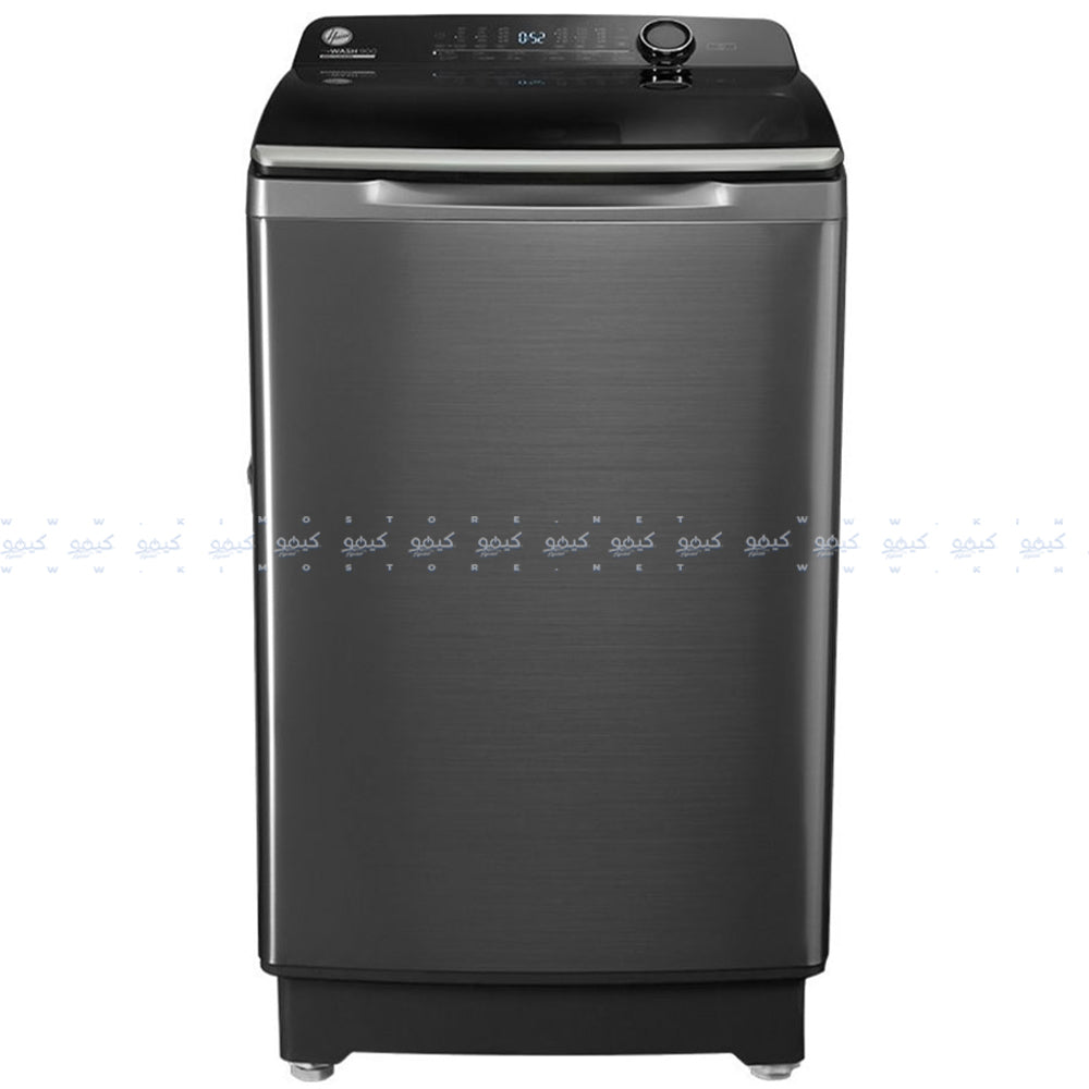 غسالة ملابس هوفر اوتوماتيك بطلمبة تحميل علوي 14 كجم HWH-TLN14DSL - سيلفر
