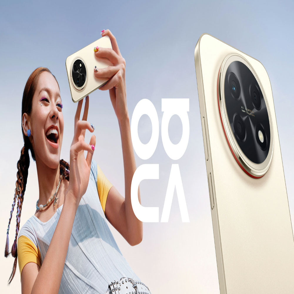 موبايل هواوي Nova 15 Max ثنائي الشريحة (256 جيجابايت / 8 جيجابايت رام / شاشة 6.84 بوصة / تقنية 4G LTE) + مع ايربادز هواوي SE 2 - اسود ذهبي