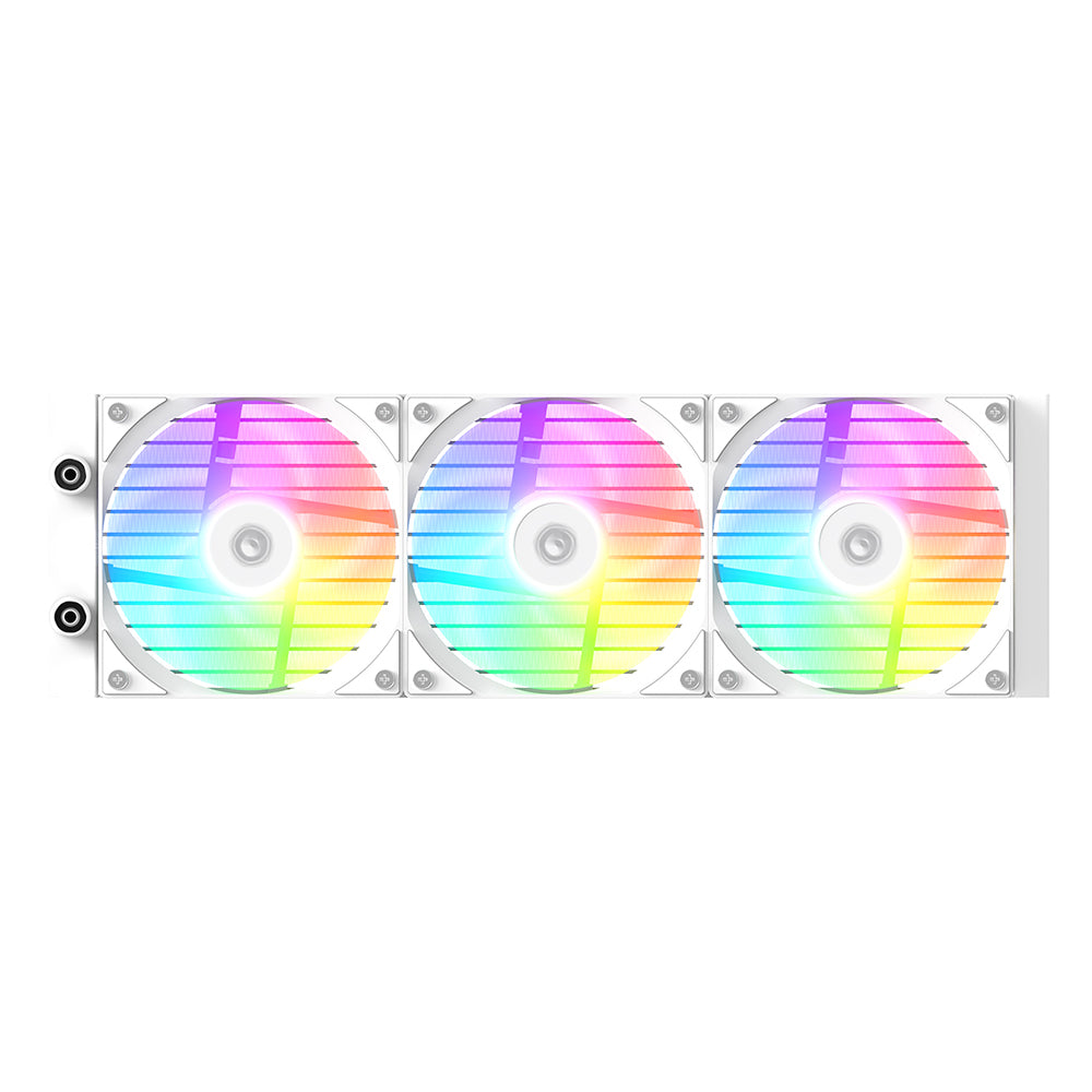 ID-COOLING FX360 LCD WHITE 360mm ARGB AIO CPU Liquid Cooler