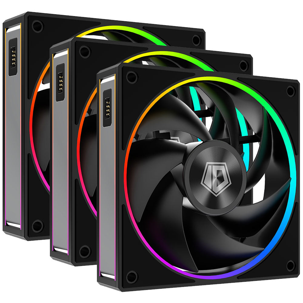 ID-COOLING MF-1230-K TRIO Magnetic ARGB Triple Case Fan