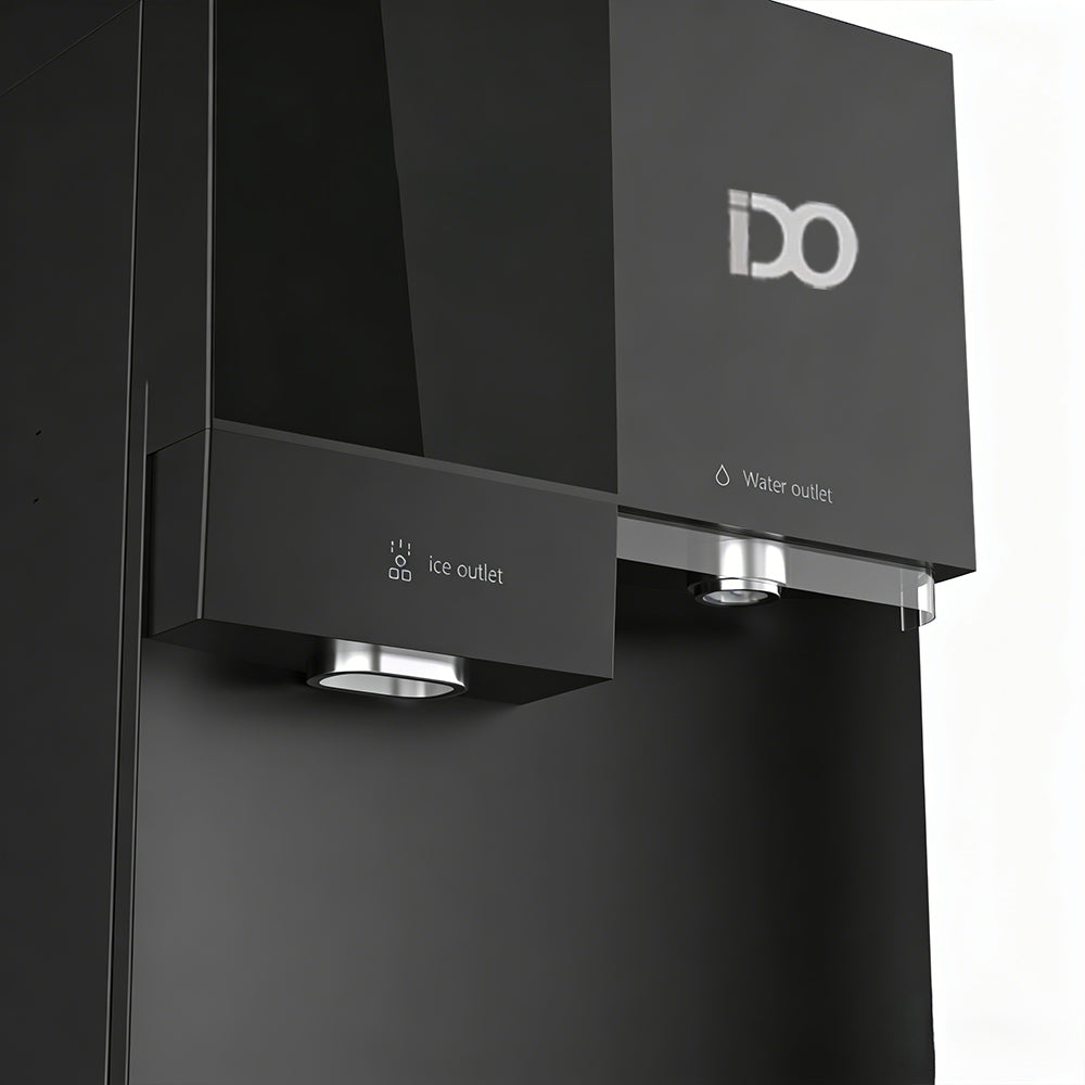 IDO Bottom Load Water Dispenser With Ice Maker WDIM501-BK - Black