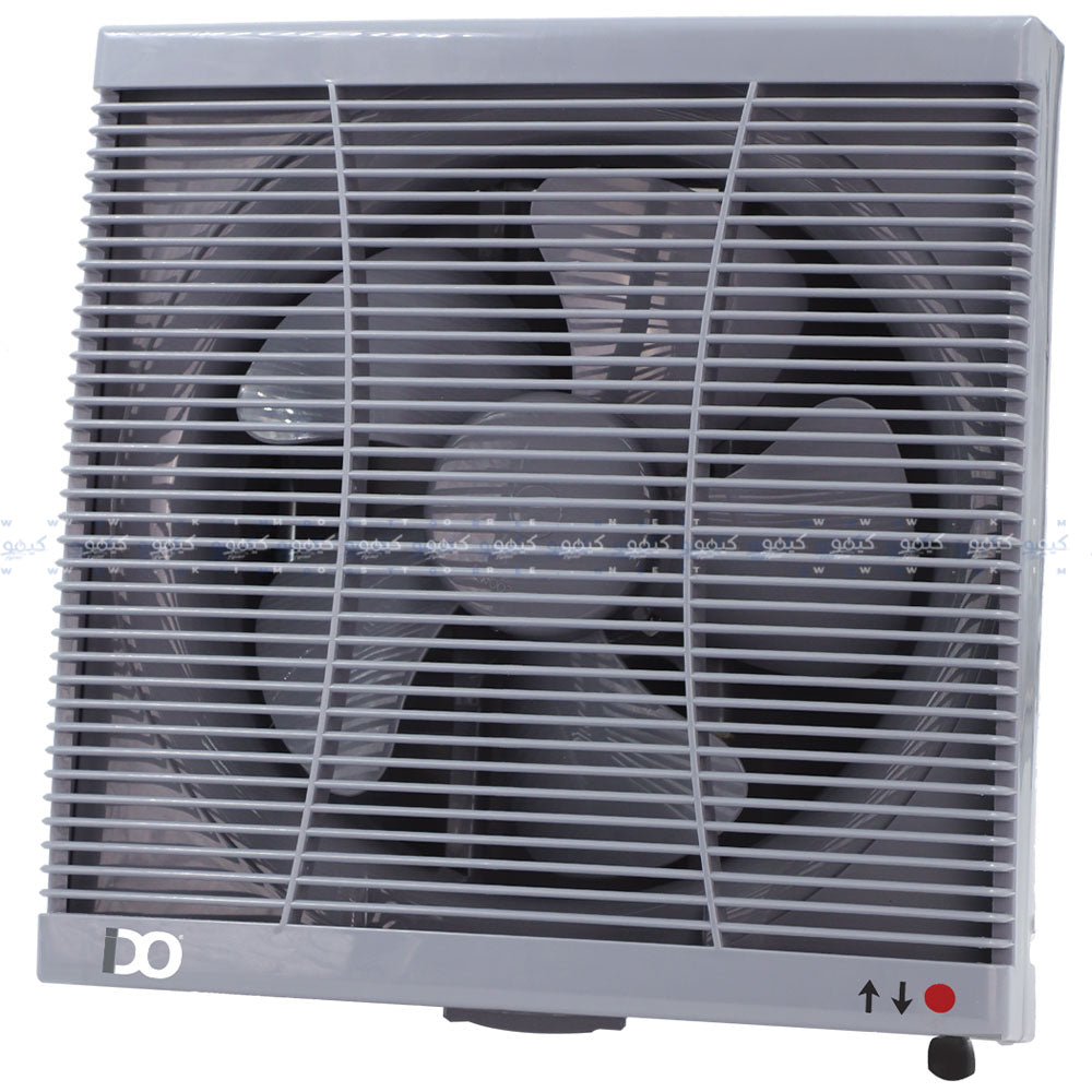 شفاط هواء ايدو زجاج اتجاهين 25 سم (30 سم × 30 سم) WVF25-GRY - رمادي