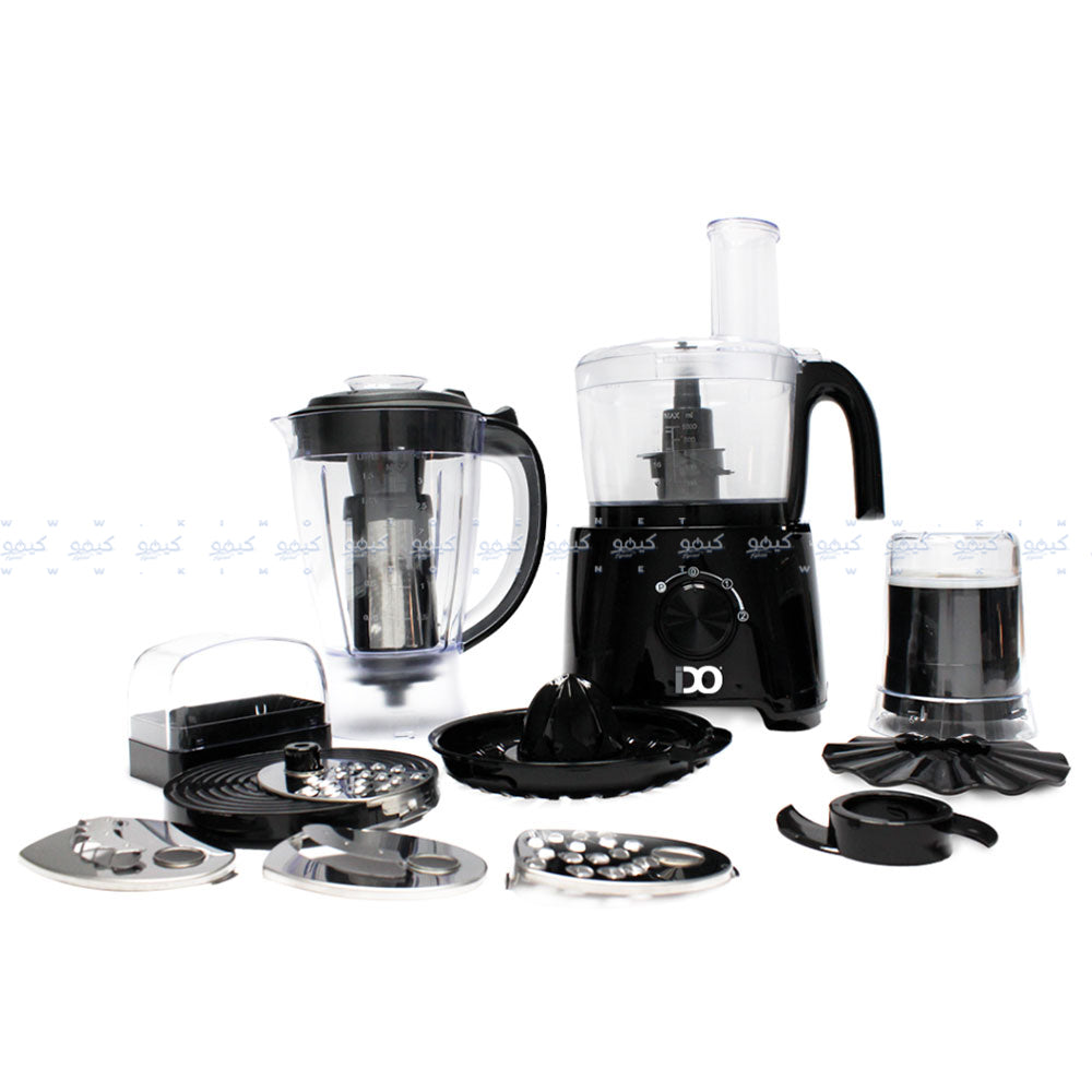 IDO Food Processor FP1000-BK 1000W - Black