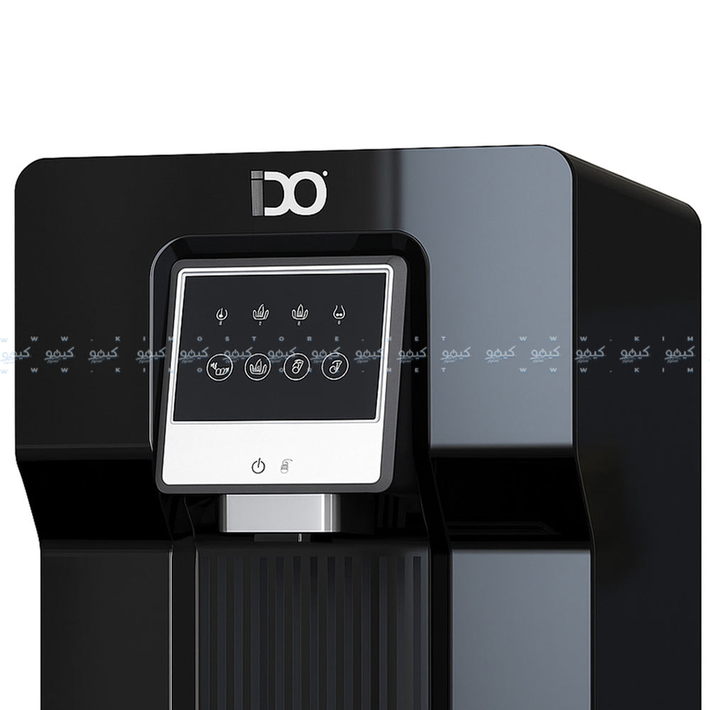 IDO Table Water Dispenser With Ice Maker WDIMD502-BK - Black