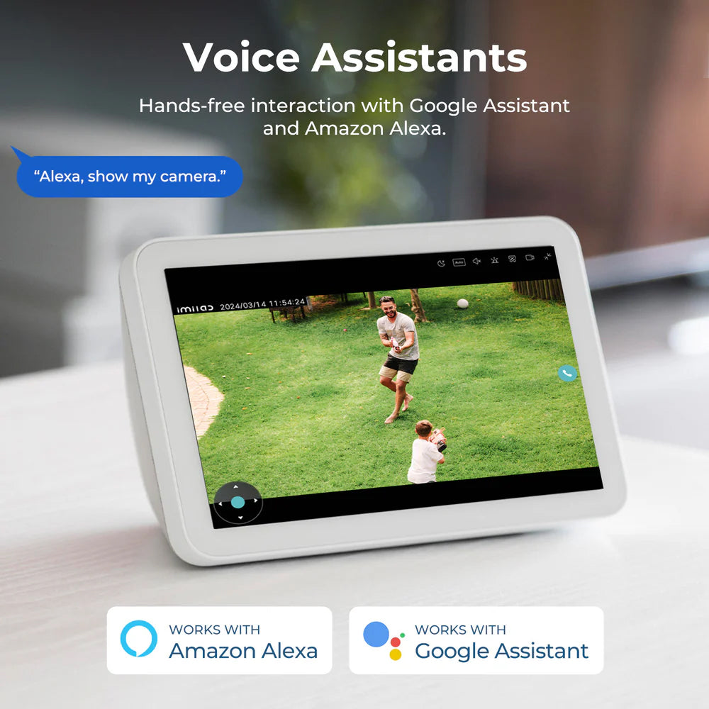 IMILAB EC6 Wi-Fi 360° Pan & Tilt AI Outdoor Security Camera 3K 5MP (Mic) (Full Color)