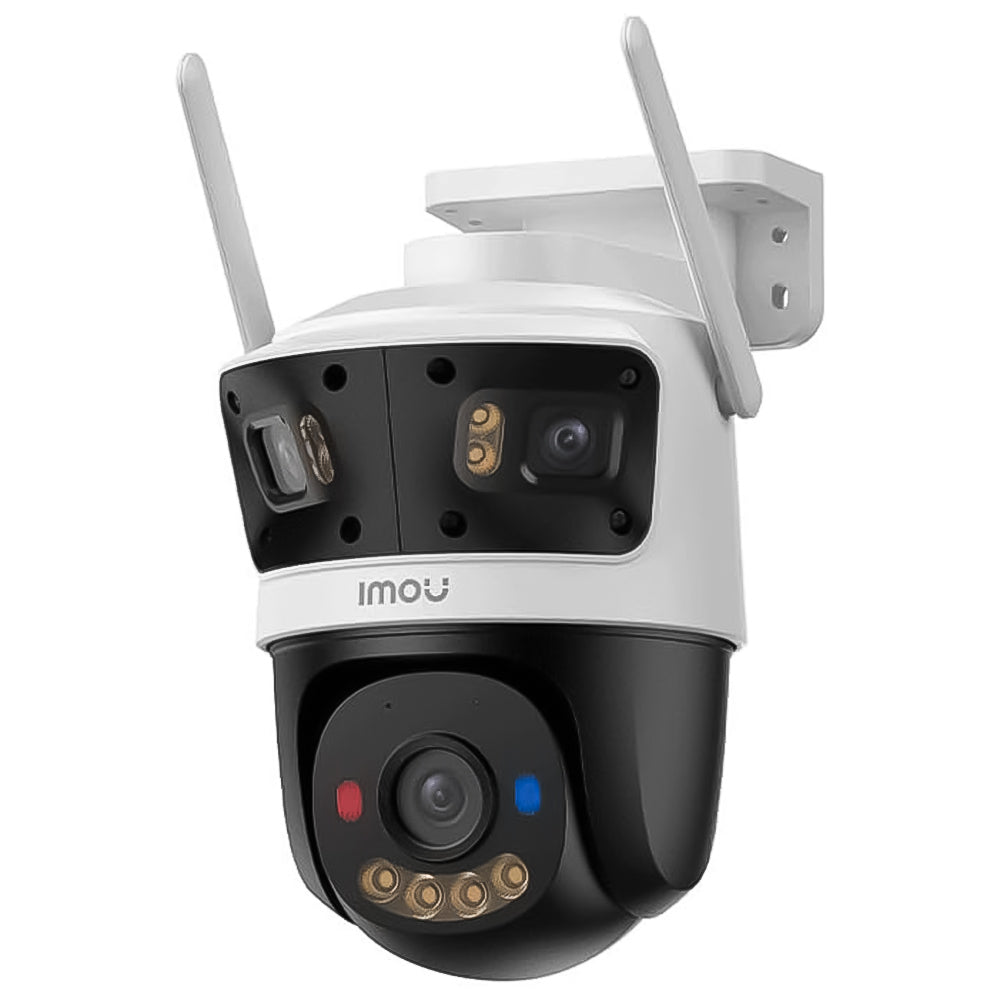 كاميرا مراقبة إيمو خارجية واي فاي إمالة و دوران ثلاثية العدسة 3 ميجابكسل + 3 ميجابكسل + 5 ميجابكسل 3.6 ملم Cruiser Triple IPC-S7UP-11M0WED (تقريب 8x) (ميكروفون) (ألوان كاملة)