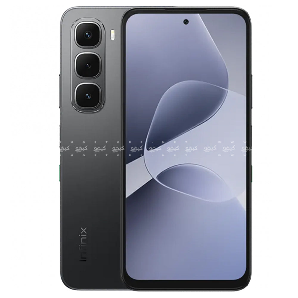 موبايل انفينيكس Hot 60i ثنائي الشريحة (128 جيجابايت / 6 جيجابايت رام / 6.7 بوصة / تقنية 4G LTE) - اسود