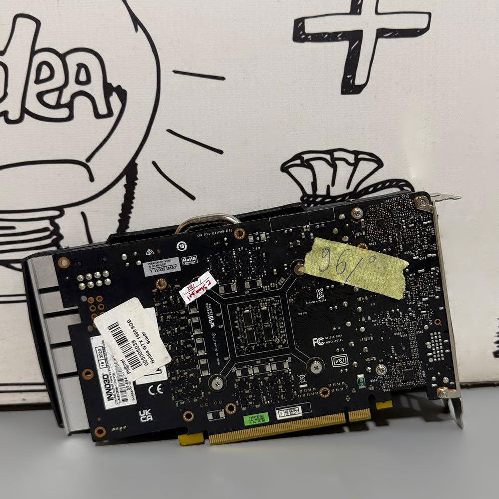 كارت شاشة انو ثري دي 6 جيجابايت Super Twin X2 GDDR6 (استعمال خارج)