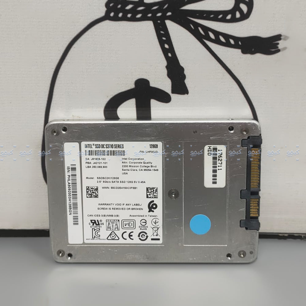 Intel 128GB SATA 2.5 Inch Internal SSD (Original Used)