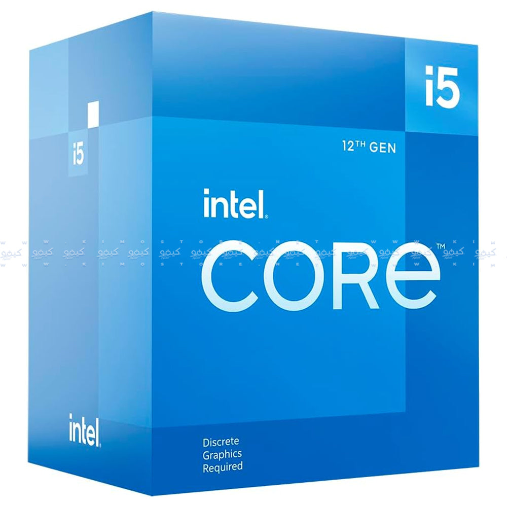 بروسيسور انتل كور i5-12400F (4.40 جيجاهرتز/18 ميجابايت كاش) 6 نواة LGA 1700