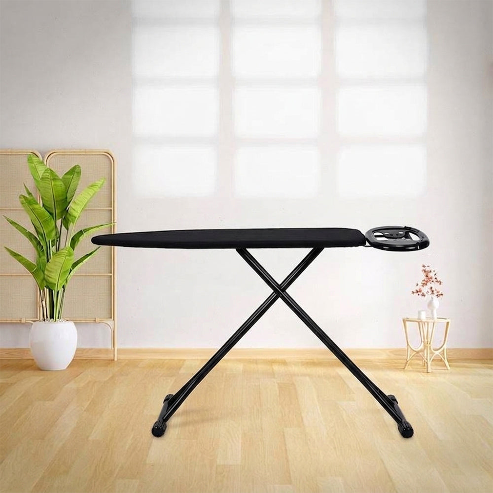 Iron Table With Iron Rest SJ-01C 48x15 Inch - Black