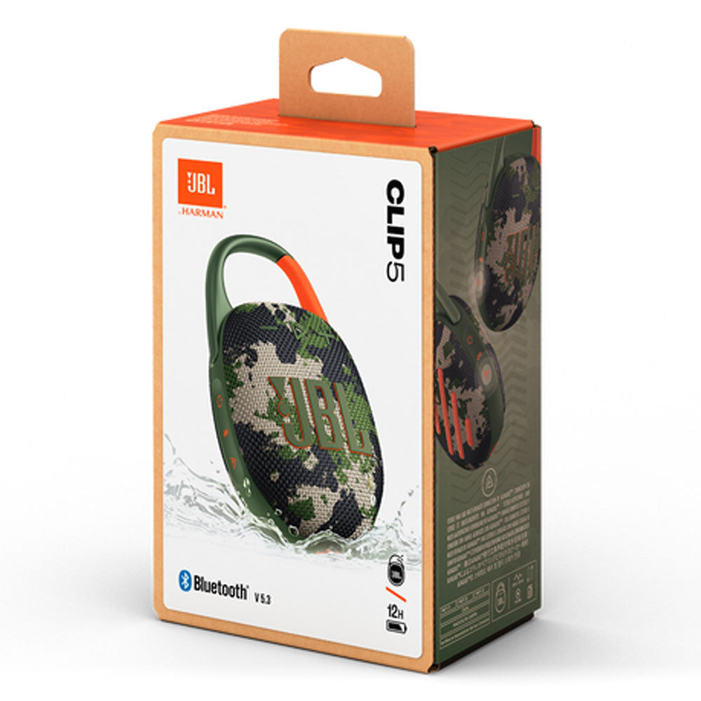 JBL Clip 5 Waterproof Portable Bluetooth Speaker (Local Warranty)