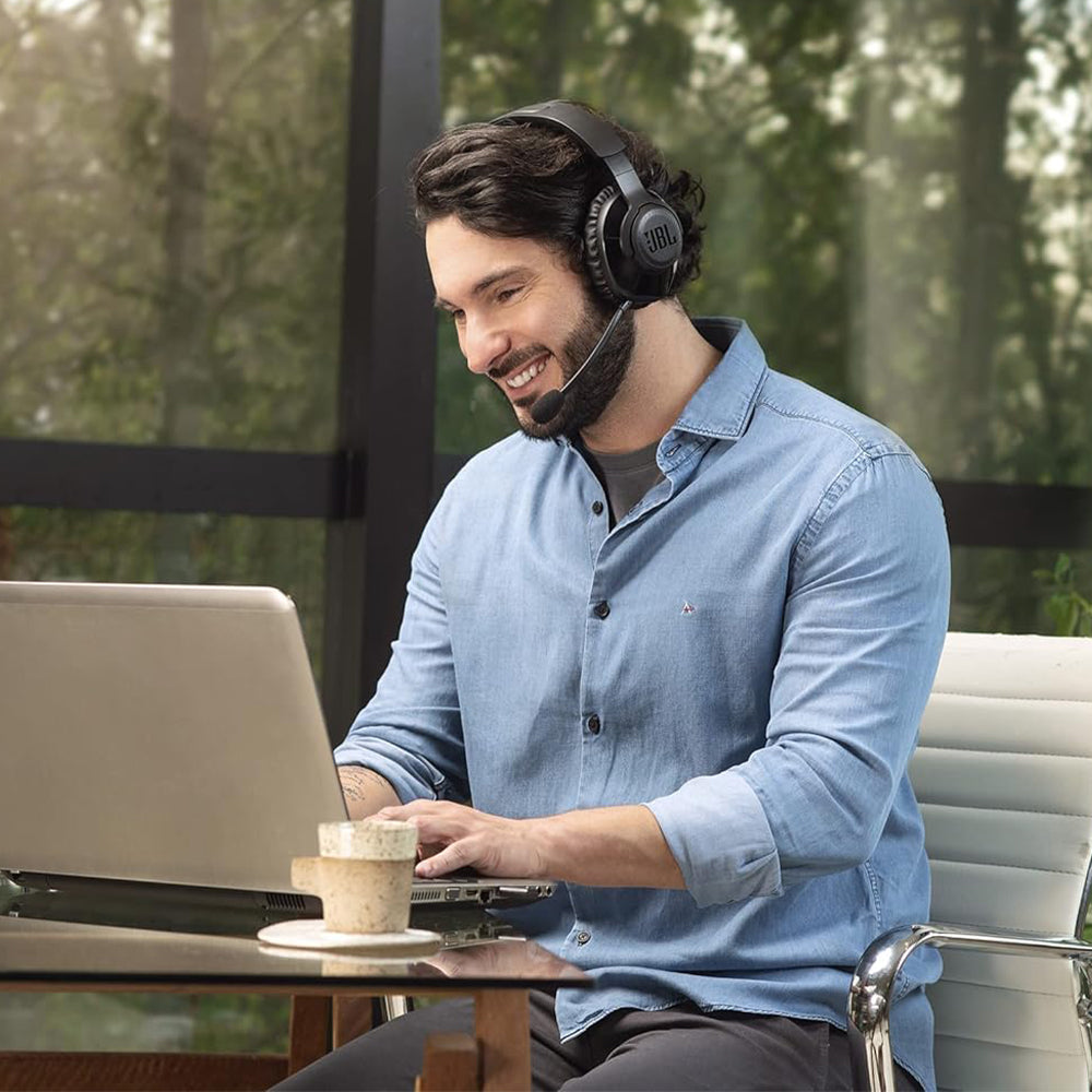 JBL Free WFH Wireless Headphone - Black