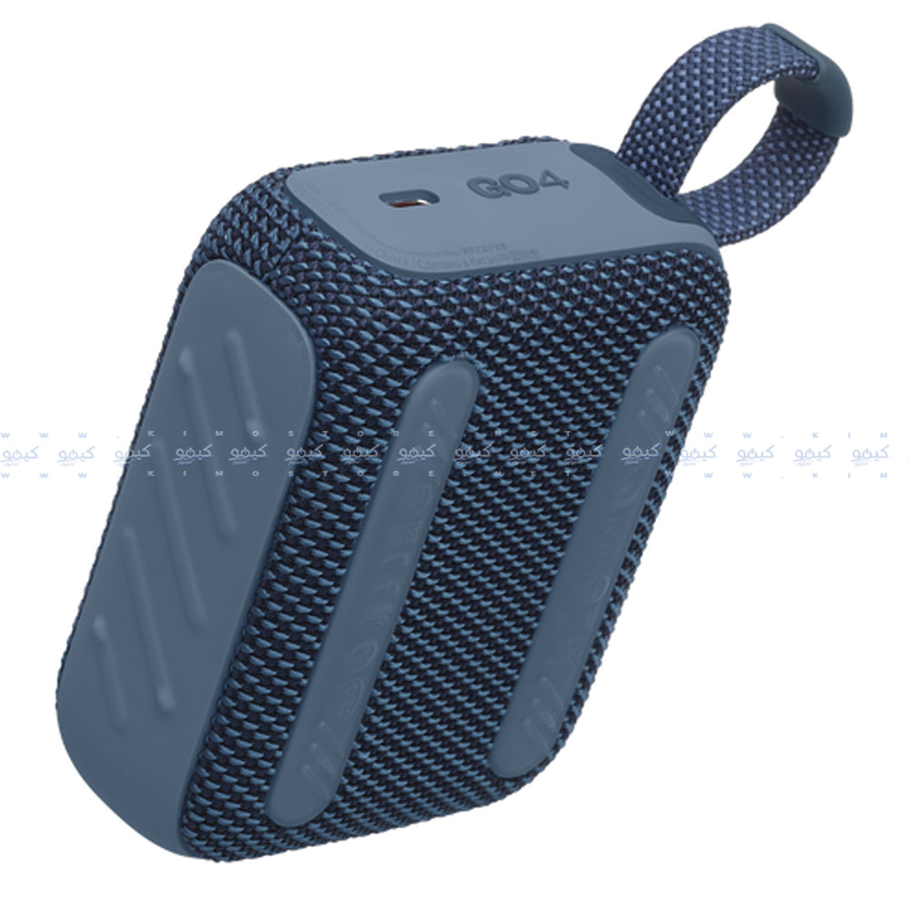 سبيكر بلوتوث متنقل جي بي إل مقاوم للماء Go 4 (ضمان محلي) - أزرق