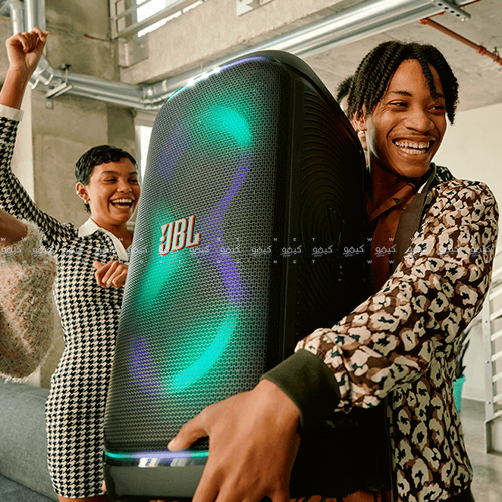 سبيكر بلوتوث متنقل جي بي إل PartyBox Stage 320 - أسود