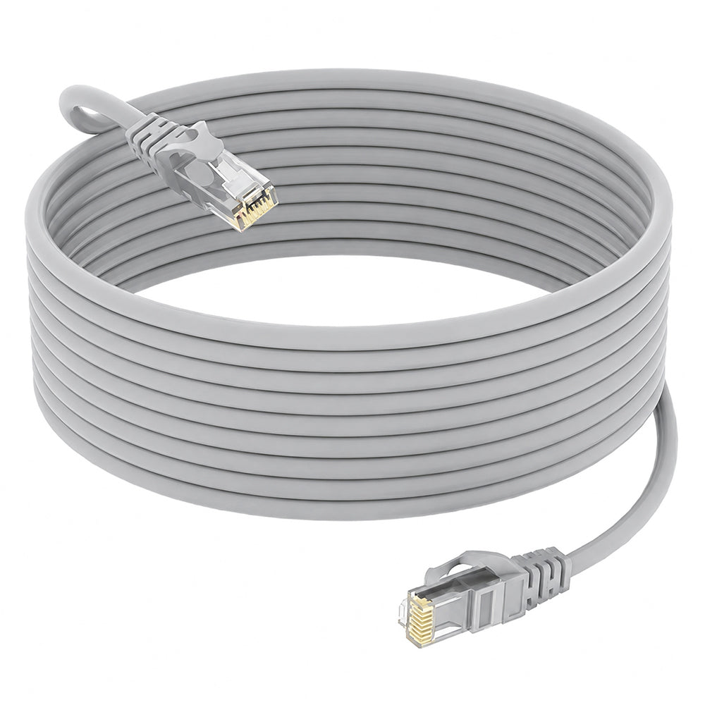 كابل نت وورك جي بي إن 30 متر Cat6 UTP - رمادي