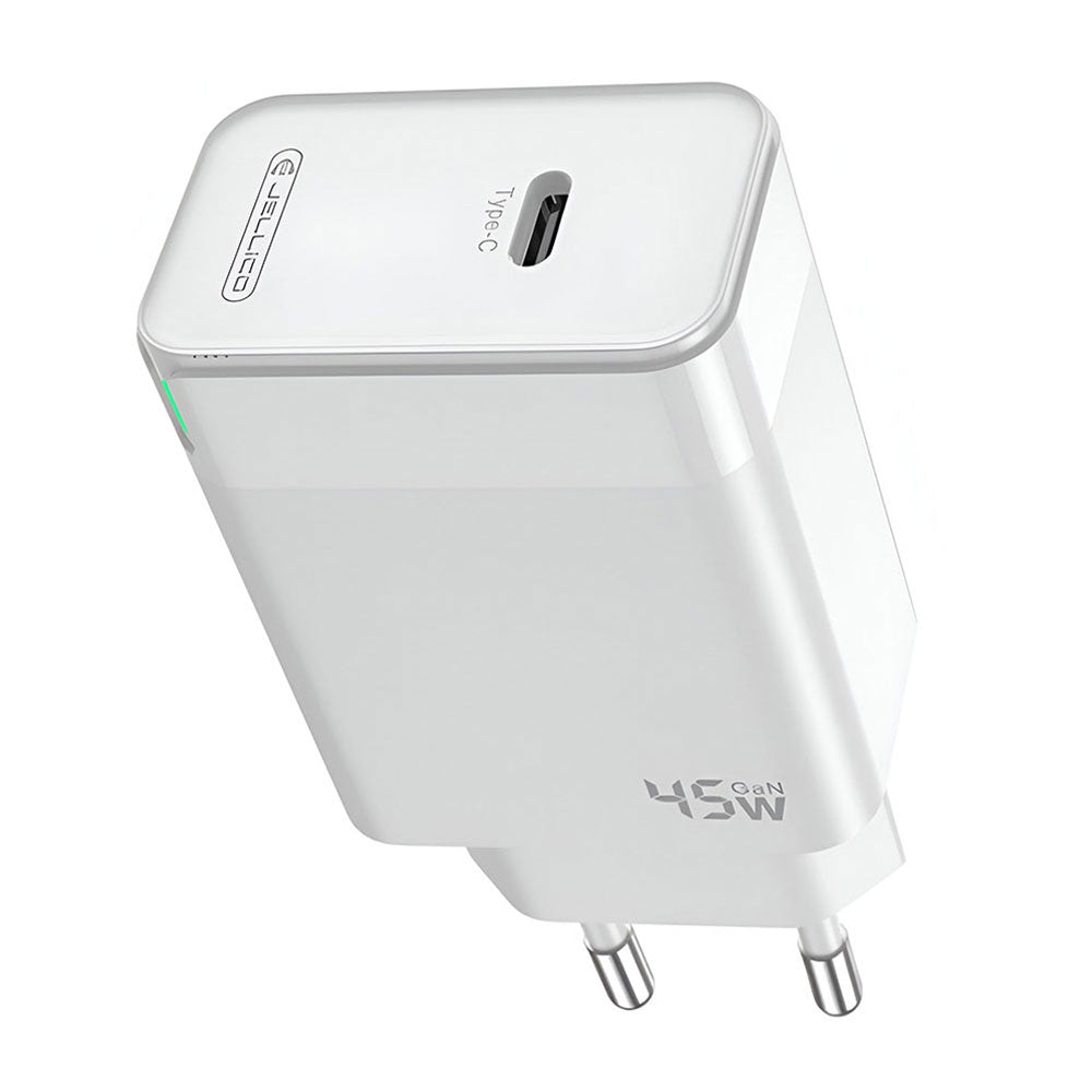 Jellico C105 Wall Charger Type-C 45W Fast Charging - White