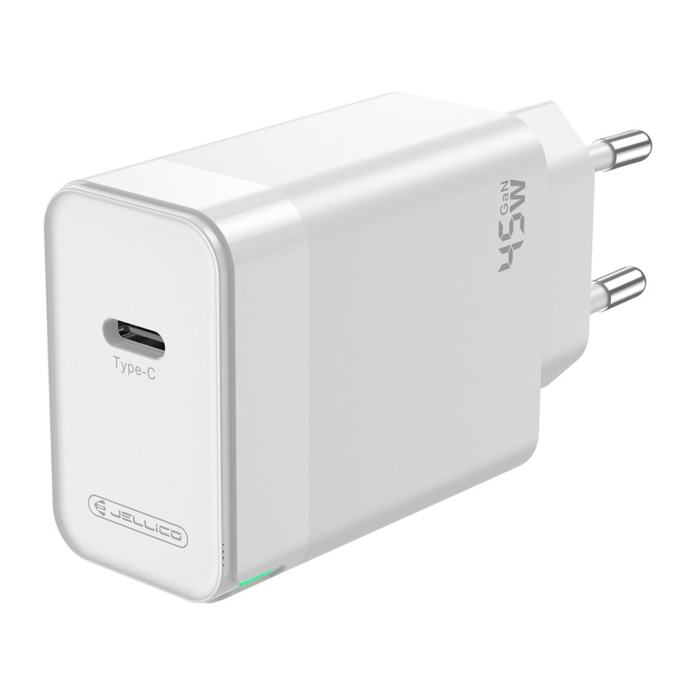 Jellico C105 Wall Charger Type-C 45W Fast Charging - White