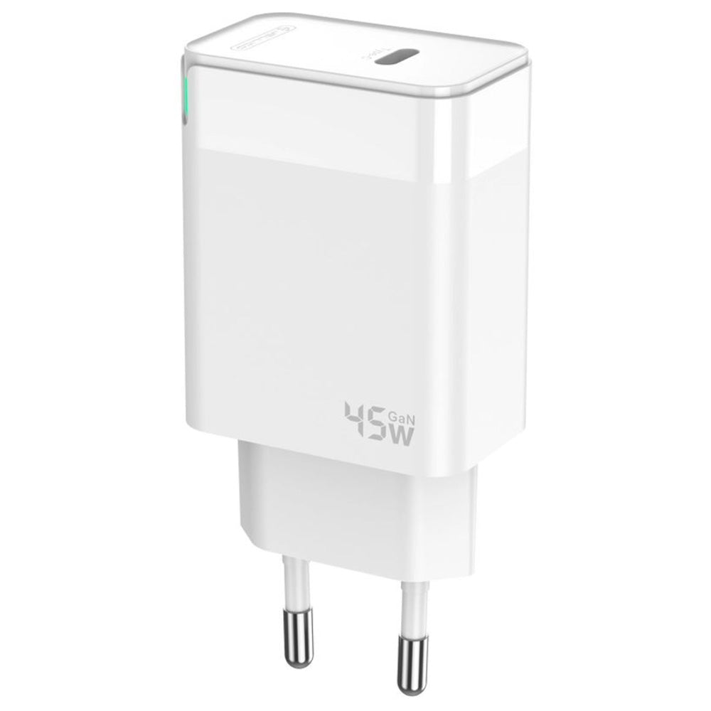 شاحن حائط جيليكو بمنفذ تايب سي بقوة 45 وات شحن سريع C105 - ابيض