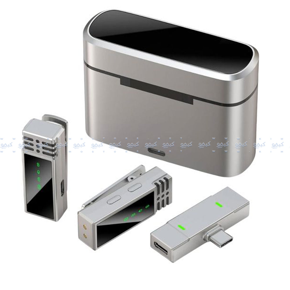 Jmary MW-15 Type-C 2.4GHz Dual Channel Wireless Microphone