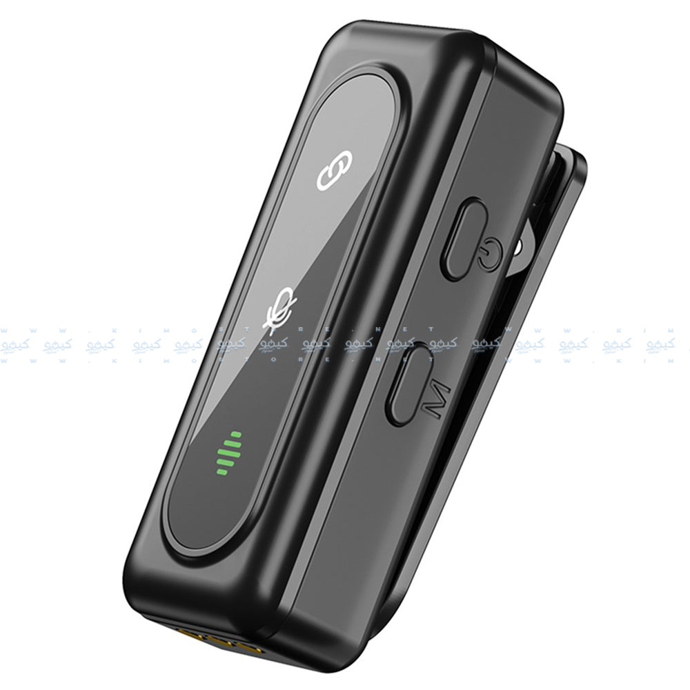 نظام ميكروفون لاسلكي بمنفذ تايب سي 2.4 جيجاهرتز