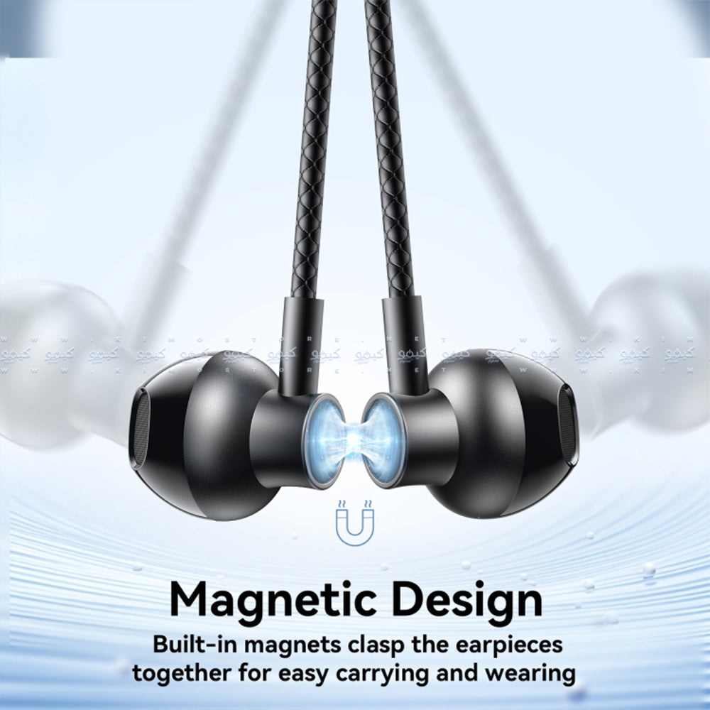 Joyroom JR-D8 Neckband Wireless Earphone - Black