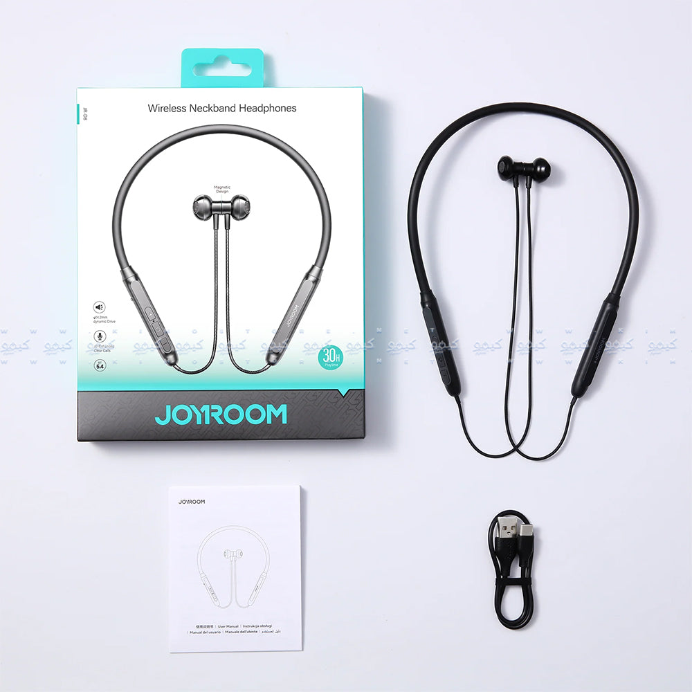 Joyroom JR-D8 Neckband Wireless Earphone - Black